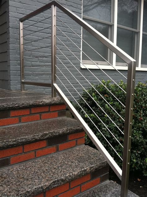 exterior stainless steel railing systems